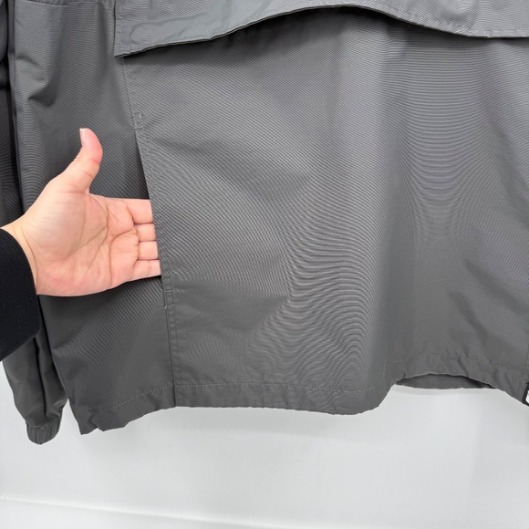 Hawaiis Finest Jacket Men XL Gray Pullover 1/2 Zip Hooded Windbreaker Bungee - Picture 6 of 15